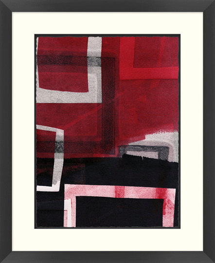 Red And Black 2 Print