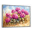 Hortensias dans le champ de céréales II - hydrangées, décoration murale-915891459-943064583-915891458