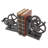 Industrial Metal Bookends