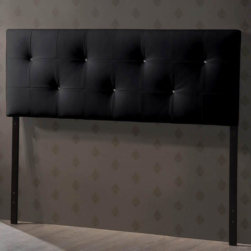 Upholstered Headboard, Black, King