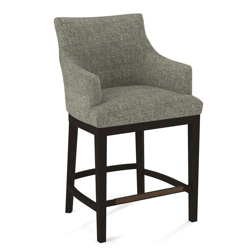 Upholstered Stool, 61606-88, Espresso