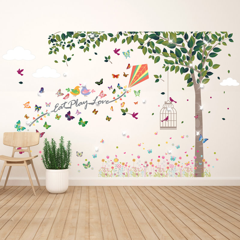 Décalcomanie murale joy of spring