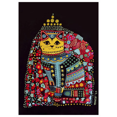 Billi Rani - Colors Of Life | Acrylic And Ink On Paper | By Rukshana Tabassum