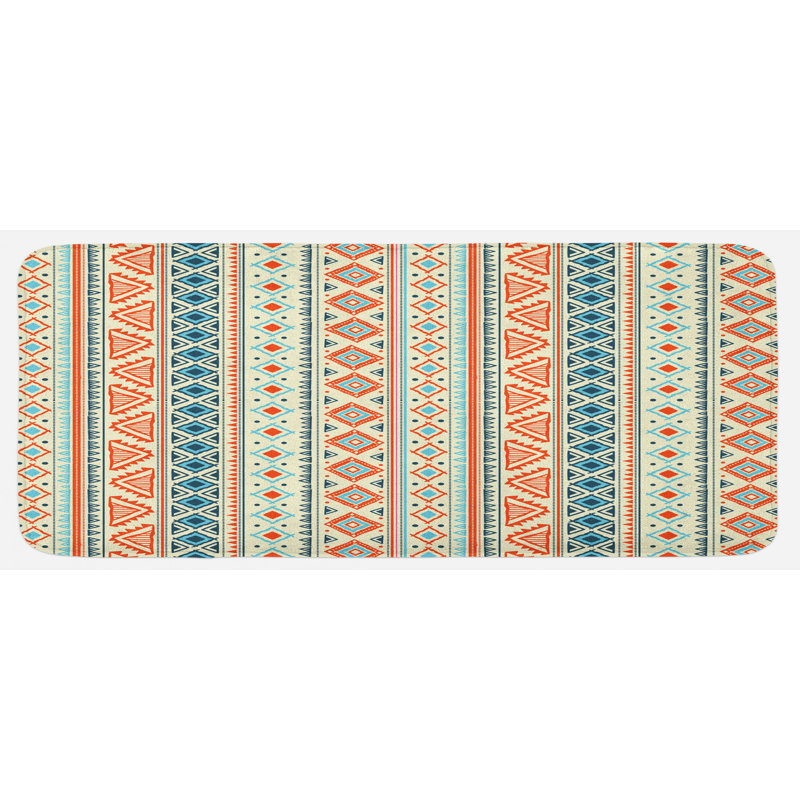Tapis de cuisine tribal