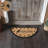 Harsha Coir Welcome Rug Half Circle 16.5x33