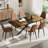 Extendable Pedestal Dining Table Set-163524427-162924041