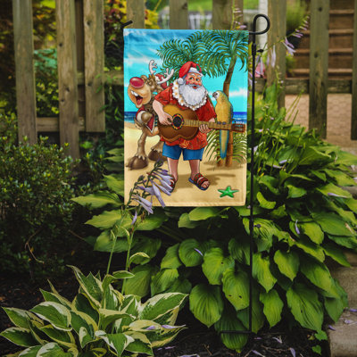 Drapeau de jardin Dorthe Beach Christmas