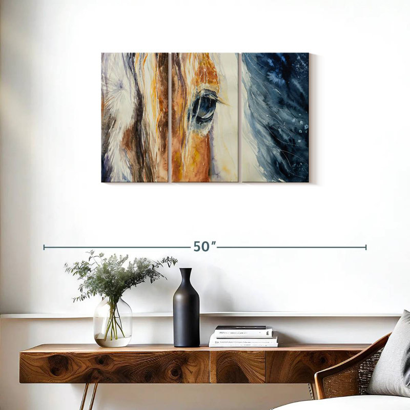 Horse Eye, 20" H x 33" W