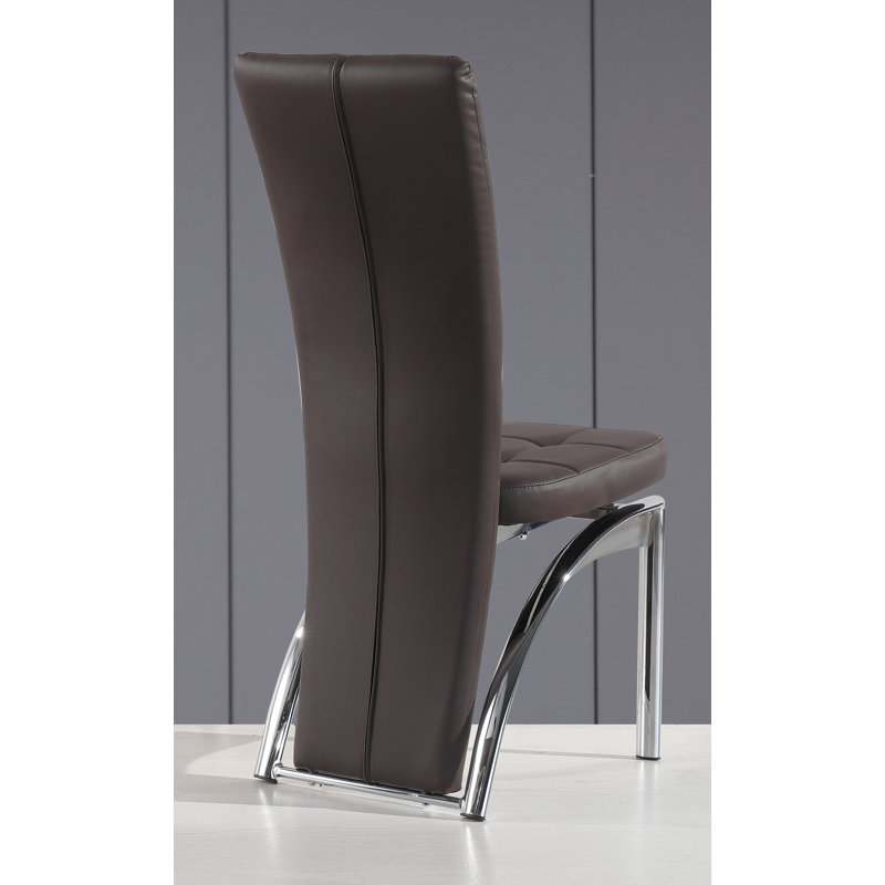 Brittie Upholstered Dining Chair, Brown