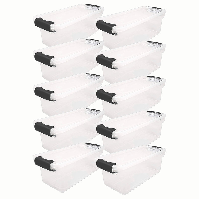 Plastic Tubs & Totes Set