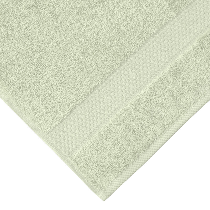 STARLIGHT 6 Piece Turkish Cotton Towel Set, Green