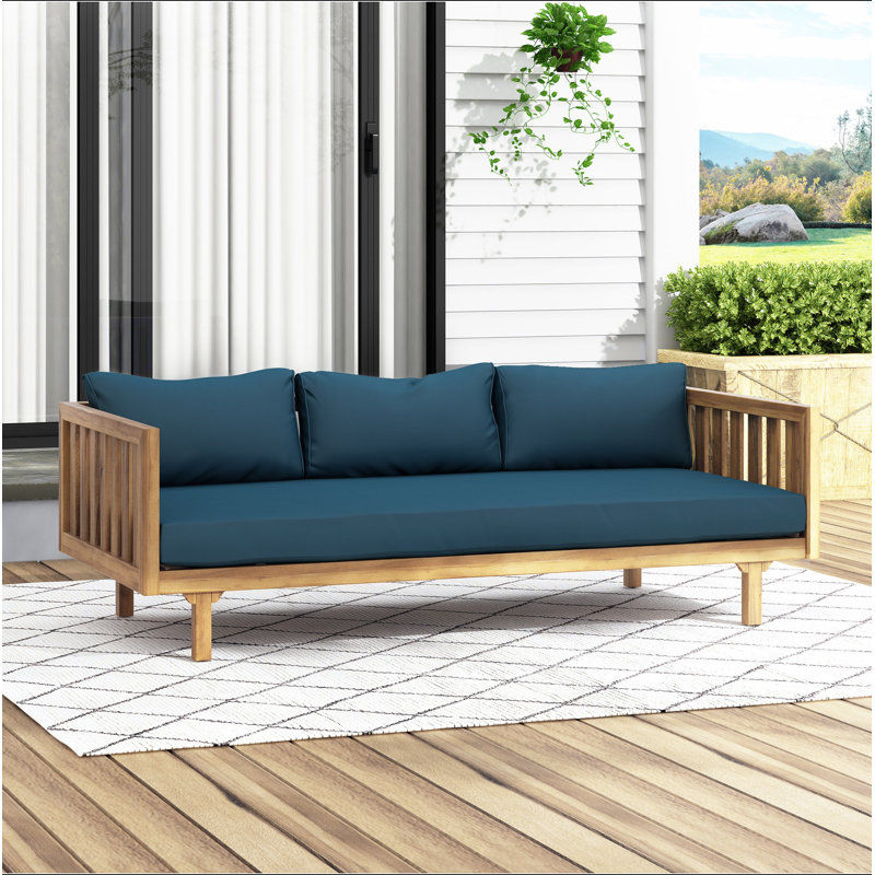 Lit de jour CLAREMONT 3 SEATER, Bleu