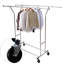 Witmer 51'' Steel Rolling Clothing Rack