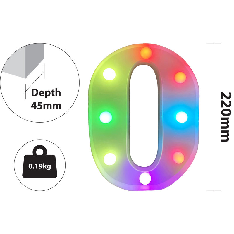 Catrenia 22 cm H LED Sign