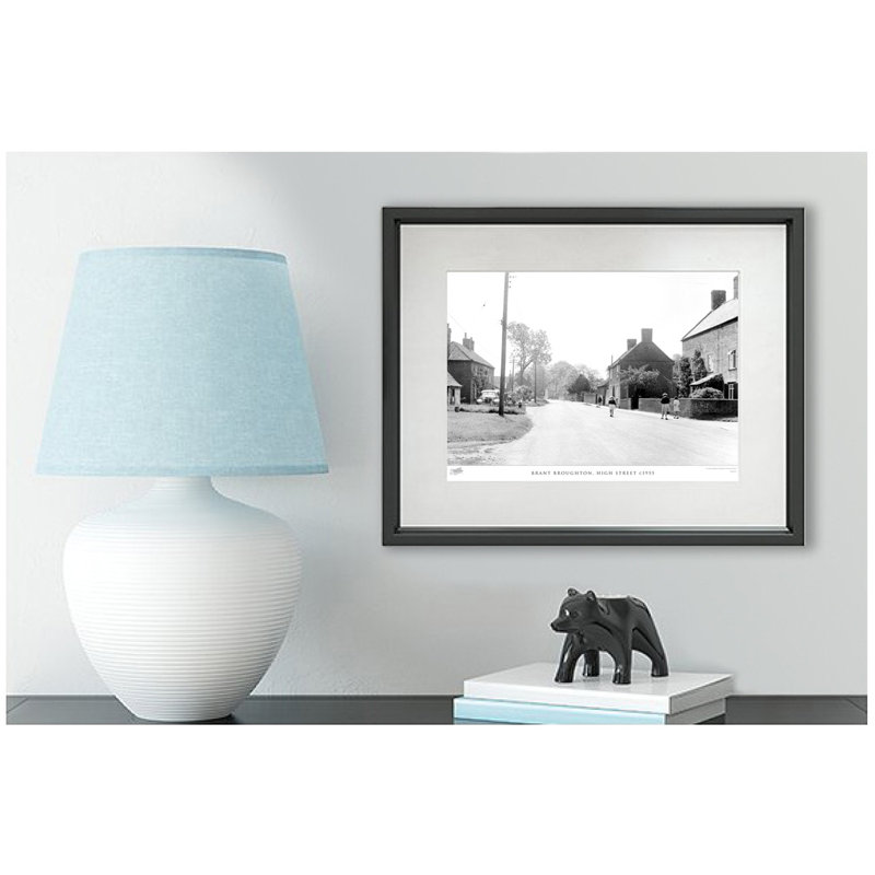 Brant Broughton, High Street C1955 - Single Picture Frame Print, 43.5cm H x 53.4cm W x 2.3cm D
