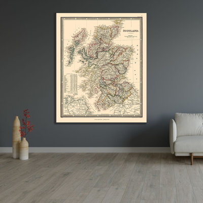  Wyld Gallery Wrapped Canvas Art Titled: Scotland - Regions - Wyld