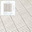 Carreau de mosaïque murale en porcelaine empilée 12 po x 12 po-108980049