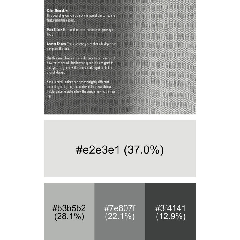 Tapis gris/zone noire contemporaine, Rectangle 5 pi x 7 pi