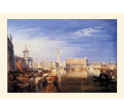 " The Bridge Of Sighs " by J.M.W. Turner