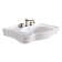 The Renovators Supply Inc. 19'' White Porcelain Rectangular Bathroom Sink with Overflow