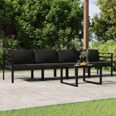 5 Piece Lounge Sectional Seating Group