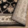 Tapis noir 100% polypropylène Clervil