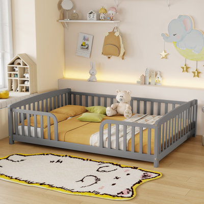 Lit double pour enfants Montessori
