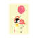 Flamingo Hug by Big Nose Work - Wrapped Canvas Print
