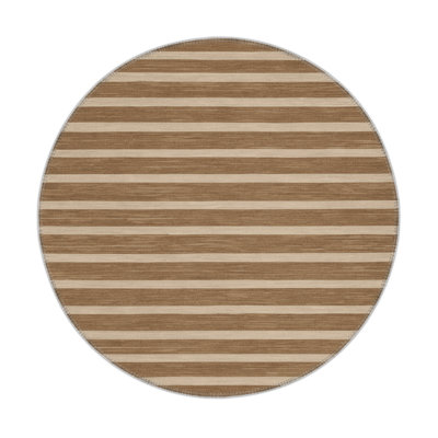 Tapis intérieur / extérieur brun HorizontalStripes