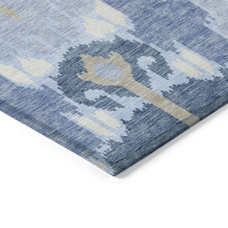 Malchow Washable Southwestern Indoor / Outdoor Rug, Rectangle 3' x 5'