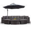 Tommy 8 Seater Rattan Conversation Set