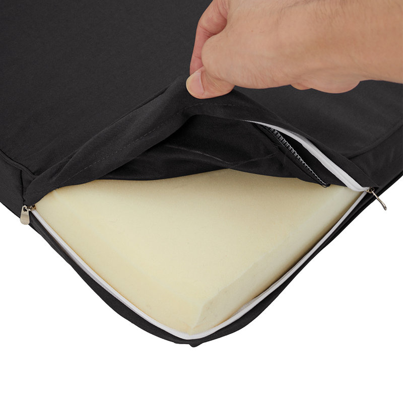 Outdoor Sofa Seat / Back Cushion, Black