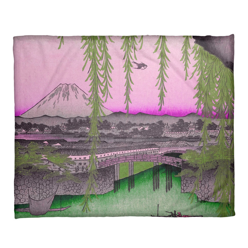 Sewn Throw Blanket, Pink