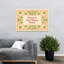 Home Is My Happy Place, impression abstraite rétro sur fond de fleur naturelle-129773318