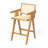Hassan 27’’ Rubberwood Counter Stools With Cane Webbing-1050968901
