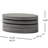 Modernesque Rotating Coffee Table-Matte Black(Only Including Coffee Table,Without Chairs)