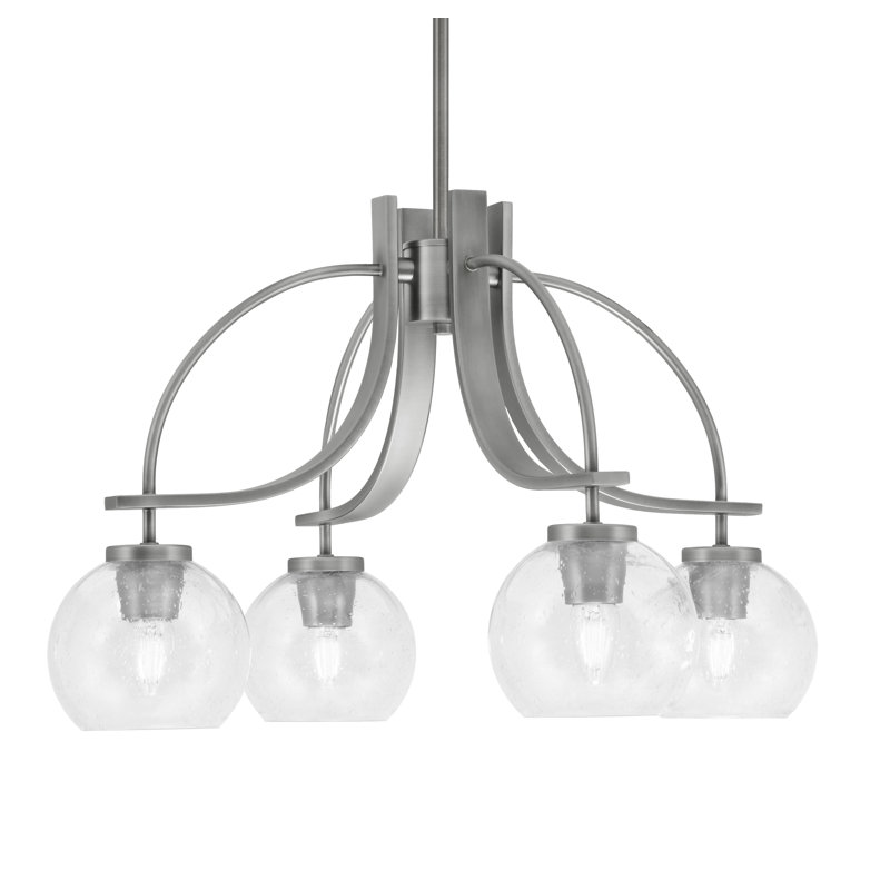 Lustre Cavella, Graphite, H 14,75 po x l 25 po x P 25 po, 4