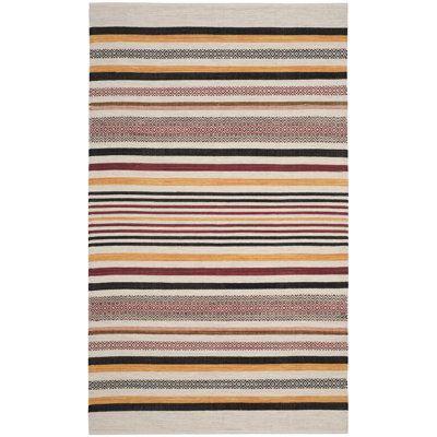 Estepp Hand Woven Cotton Striped Rug