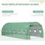 Analeigha Tunnel Greenhouse Panel Cover-729504962