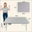 Table pliante en rotin 4 pi pour intérieur et extérieur, rotin pliable portable-1707209031