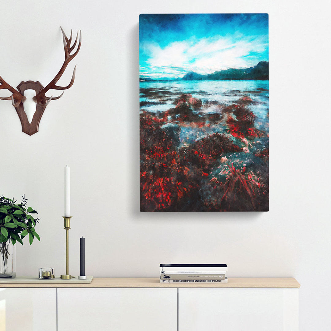 Hjorungavag In Norway - Wrapped Canvas