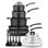 17 - Piece Non-Stick Aluminum Cookware Set
