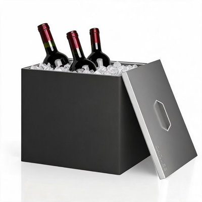 55QT Drop in Ice Chest, Ice Chest, with Hinged Cover