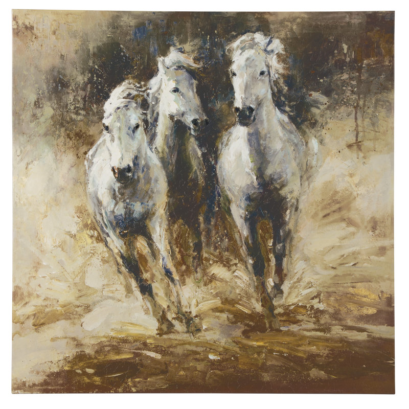 Painting Print on Wrapped Canvas