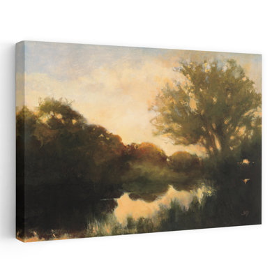 Breaking Dawn - Forets Landscape Reflections Rivers Art