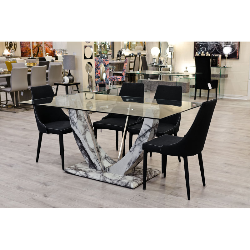 Eunice 6 - Person Dining Set