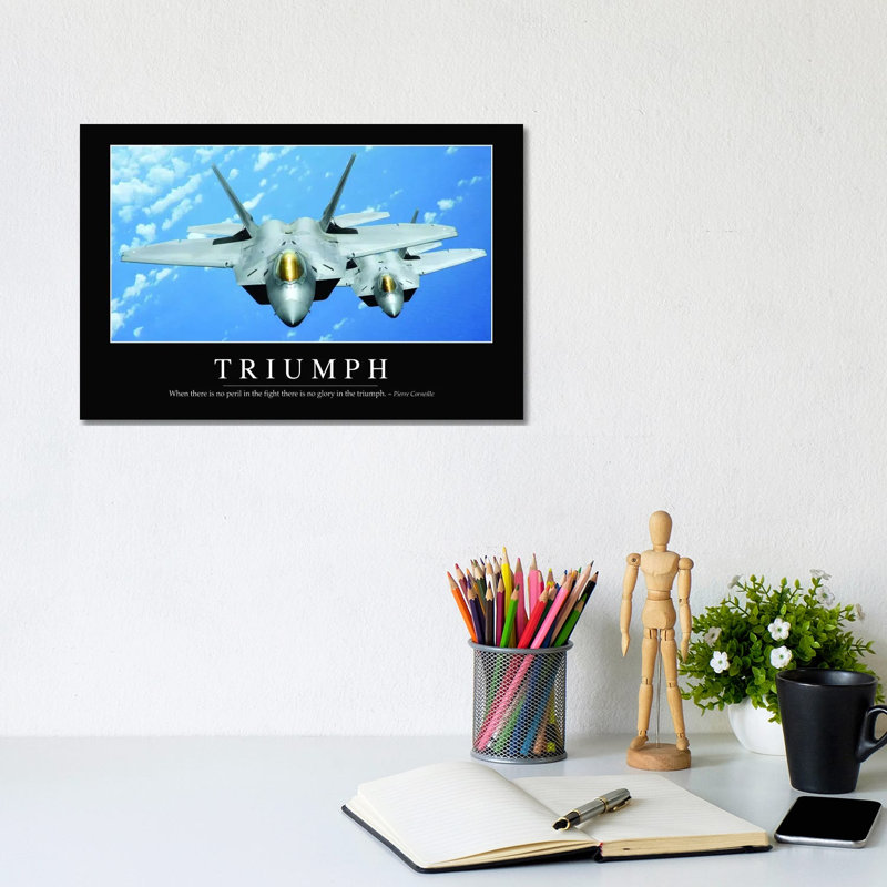 Triumph by Stocktrek Images - Wrapped Canvas Print, 20.32 cm H x 30.48 cm W
