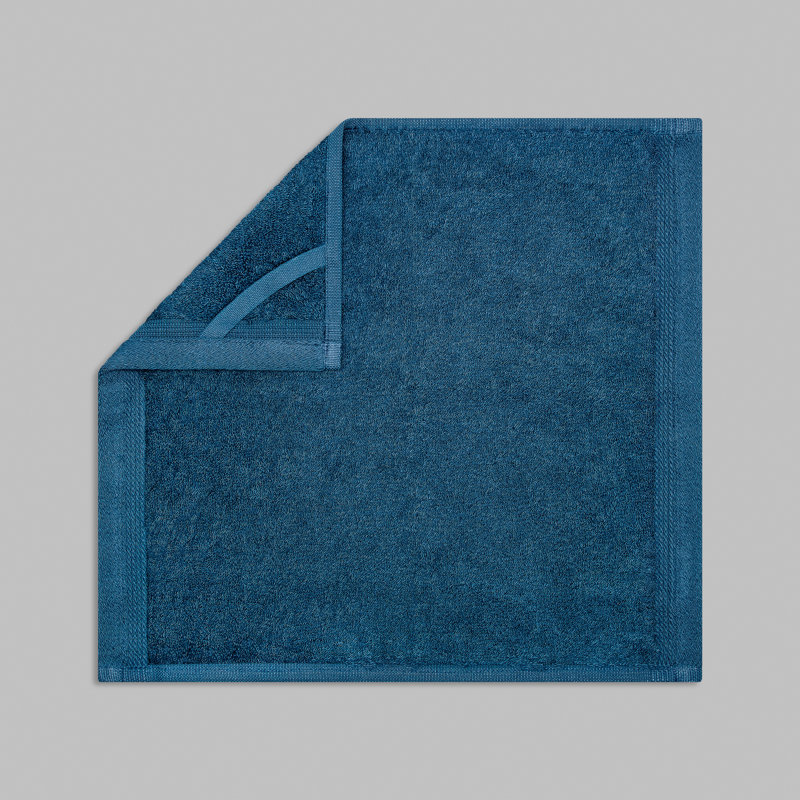 Ensemble de débarbouillettes Poitiers, Bleu