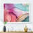 Toile blanche avec cadre photo