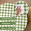 Nappe PEVA imperméable Buffalo Gingham avec envers en flanelle, repas intérieur et extérieur-131239451-131239452